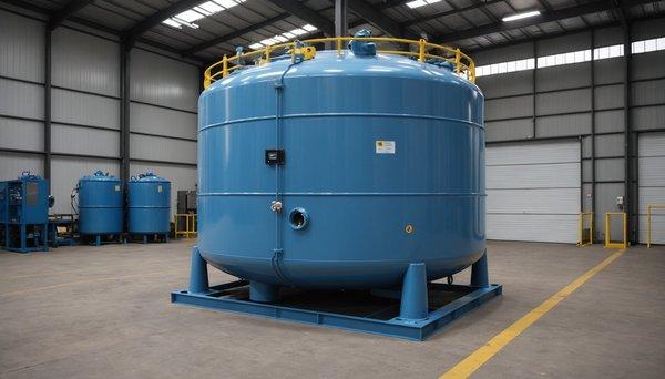 Cuve schutz équipée double paroi : 2000 l pour un stockage sécurisé