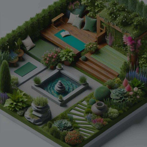 Comment aménager un petit jardin pour la méditation et le yoga ?