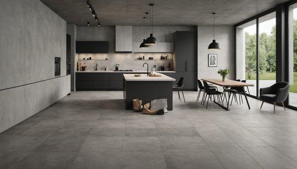 Carrelage effet béton : l'élégance moderne pour votre intérieur